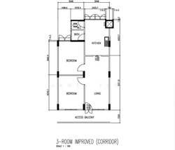 Blk 74 Bedok North Road (Bedok), HDB 3 Rooms #634575341